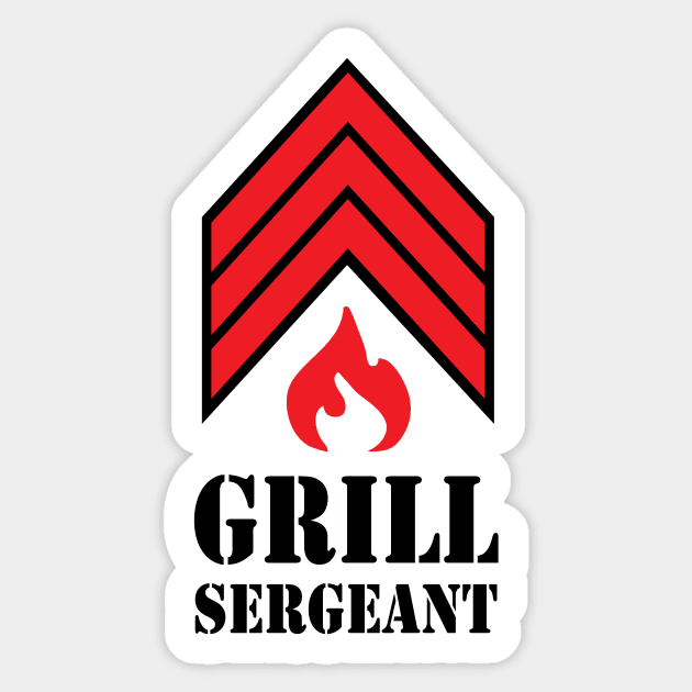 Grill Sergeant Sticker by nektarinchen